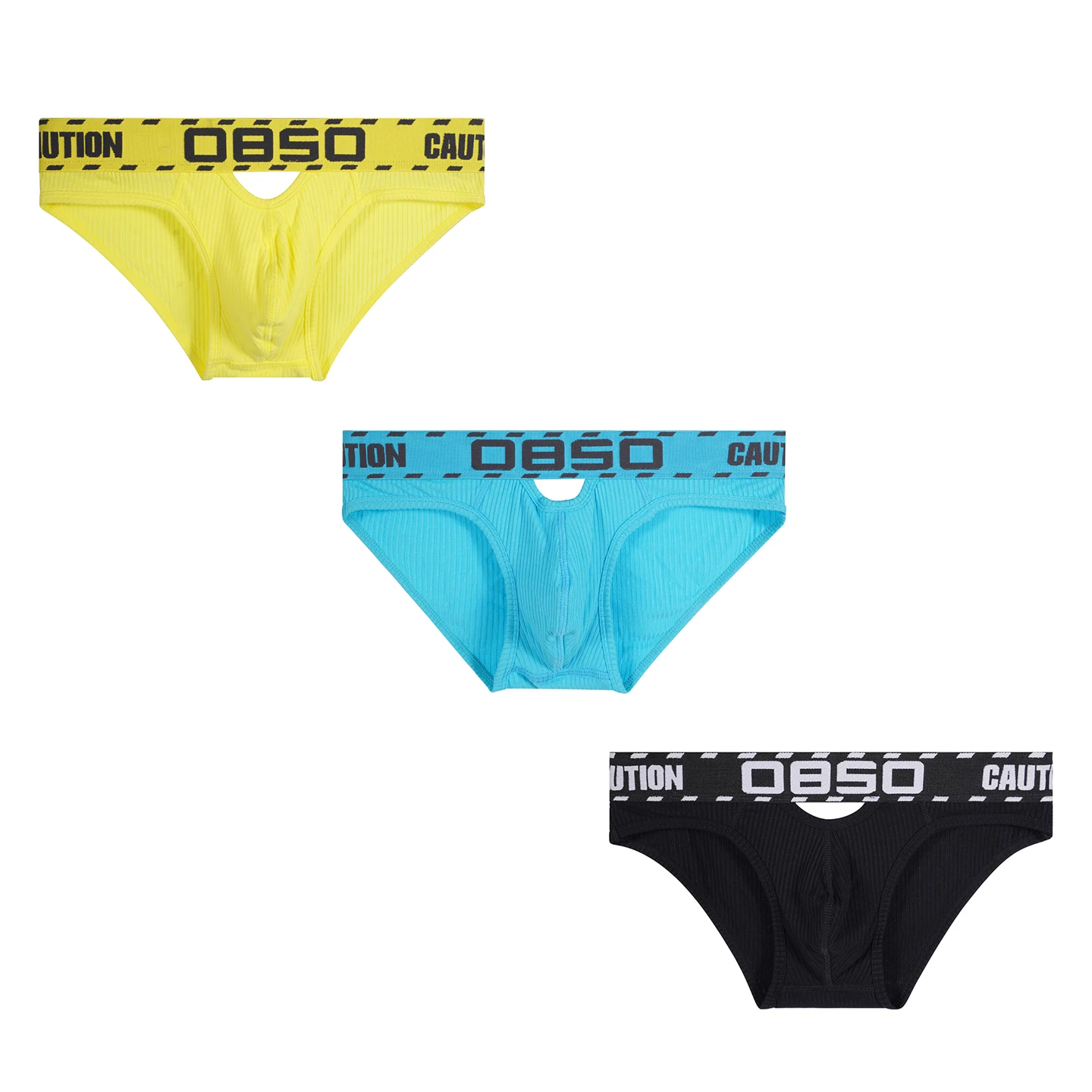 1/3Pcs Letter-Printed Belt Sexy Briefs Men Bikini Underwear Cotton Men's Panties Men Briefs with Front and Back Man Underpants