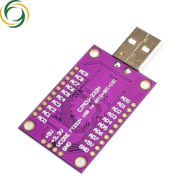 Imagem -05 - Multifunções Usb de Alta Velocidade para Módulo Jtag Uart Fifo Spi I2c Ft232h