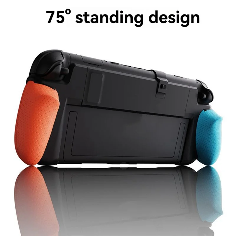 FFYY-For Switch2 Case Plastic Grip Protective Shell +Joystick Caps+Direction Keys Kit For Switch2 Grip Case Dust-Proof Cover B