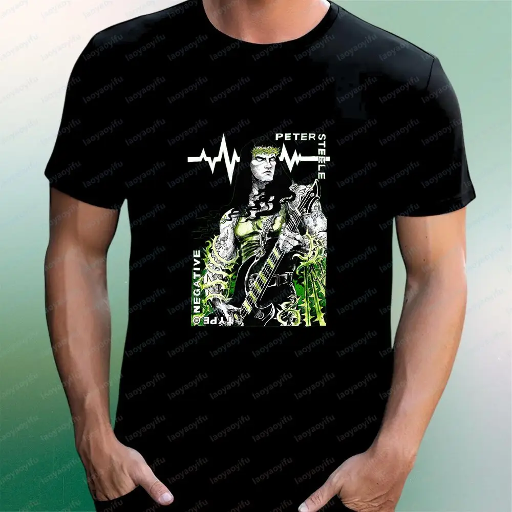 Type O Negative - Humorous Style Trendy Short-sleeved T-shirt Suitable for Both Men and Women, with A Comfortable Design.