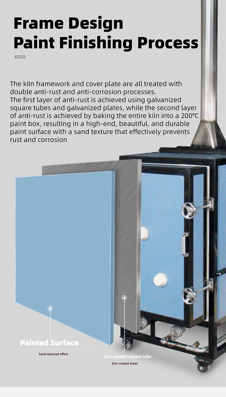 効率的でプロフェッショナルな陶芸窯 家具用陶芸窯 ガス式