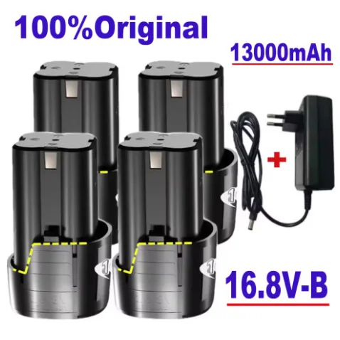 100% New 16.8V B 13000mAh. Herramientas Electricas De Bateria, Taladro Recargable Para Destornillador Inalambrico, Taladro Elect