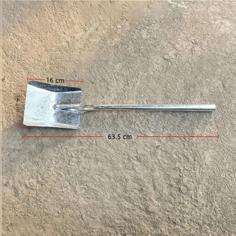 Integrated Metal Coal Shovel Fire Poker Tong Set Household Stove Ash Management Garden Soil Tilling Tool Long Lasting Utility
