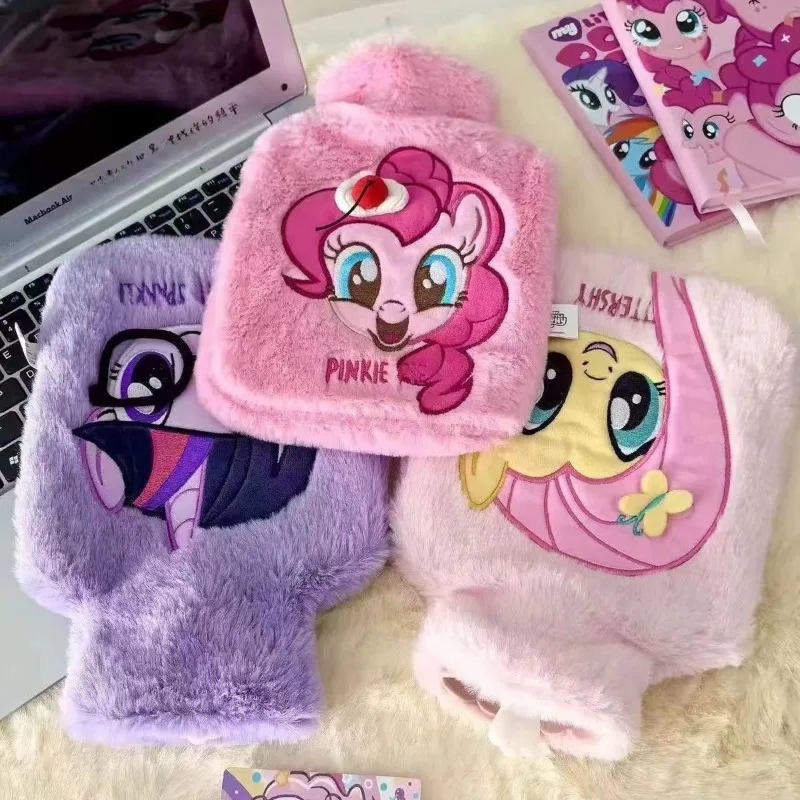 ins new My Little Pony anime peripheral cartoon pattern plush hot water bottle cute cartoon water-filled hot water bottle gift