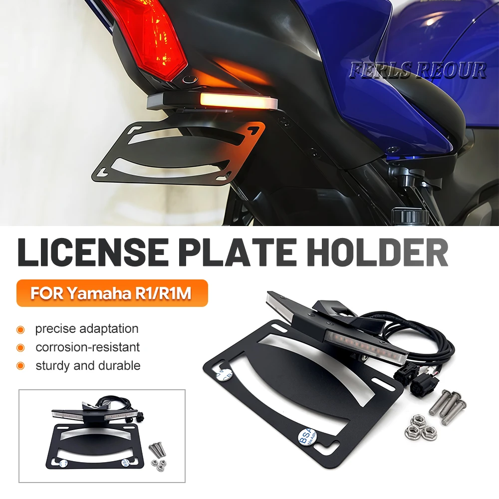 per-yamaha-yzf-r1-r1m-2015-2025-kit-eliminazione-coda-moto-supporto-targa-con-luce-integrata
