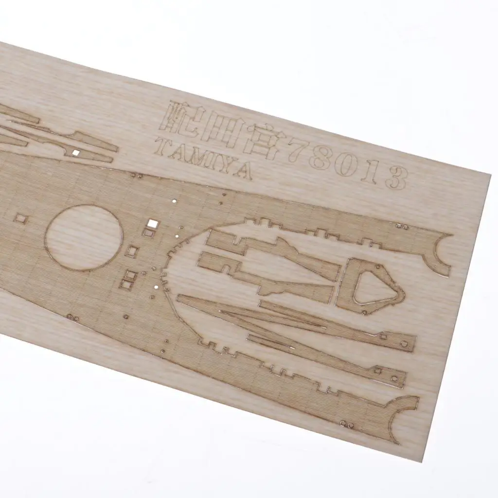 

Деревянный набор для сборки модели корабля в масштабе 1:350: палуба для создания сцен и настольных военных игр