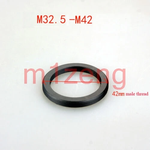 modify Adapter Ring for M32.5 32.5mmx0.5 Lens to M42x1 Screw Thread camera For Roedenstock schneider enlarger Lens shutter