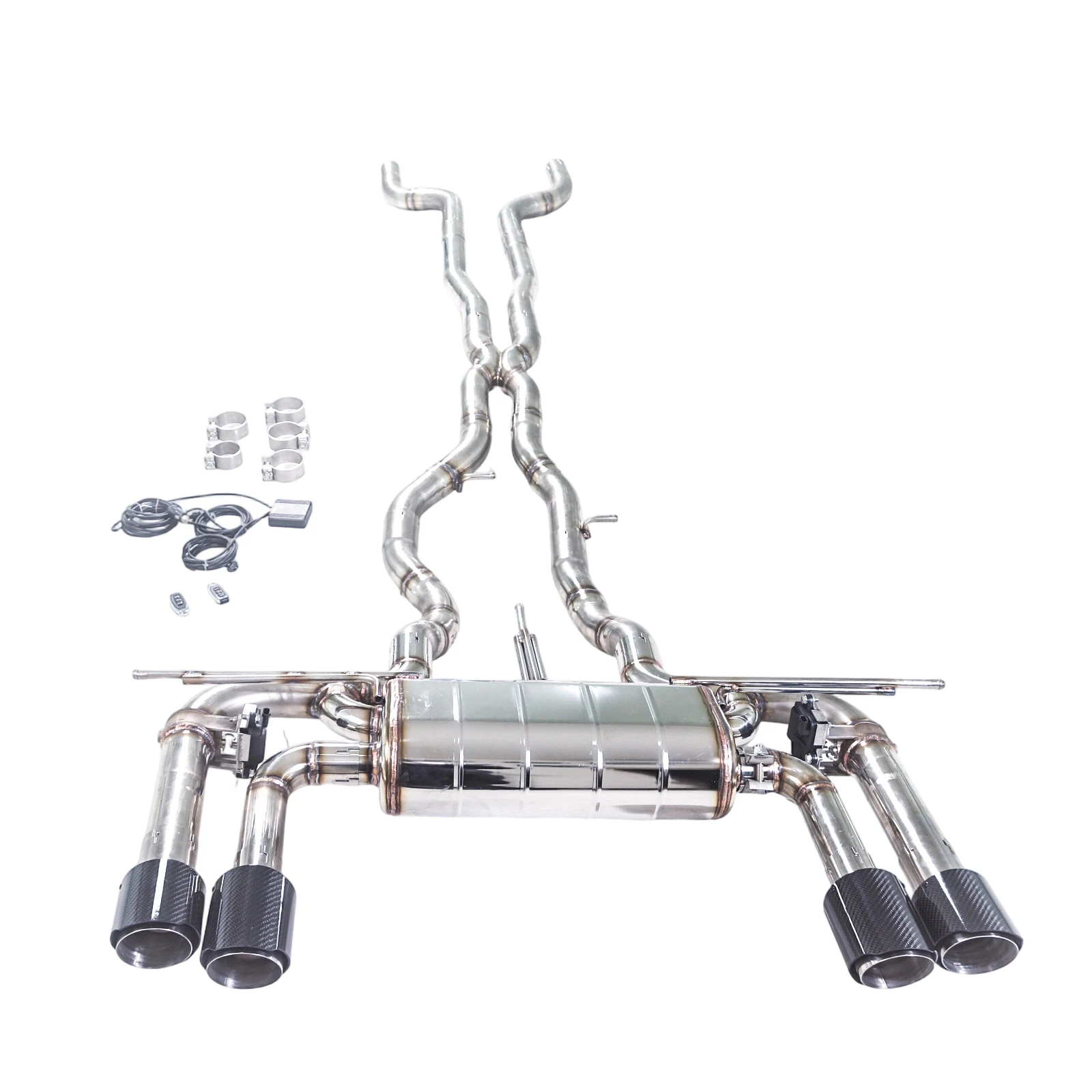 

GFC Catback Exhaust Muffler for Jaguar XKR X150 4.2L Car Electric Valve Exhaust System Made of SUS304 Pipe