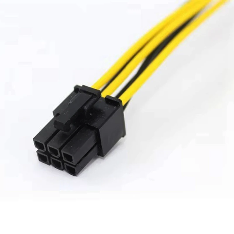 6pin Male to Female ATX 12V CPU EPS P4 Power Extension Cable 6pin 20cm