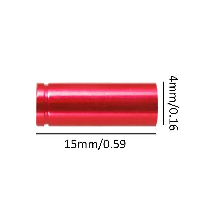 사이클 드레일러 브레이크 방진 커버, 알루미늄 합금 사이클 케이블 엔드 캡, 하우징 엔드 팁 캡, 20 개