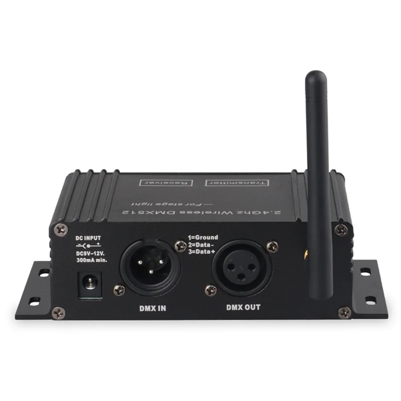 

AS95-3X DMX 512 Wireless Controller Receiver Transmitter LCD Display Power Adjustable EU Plug