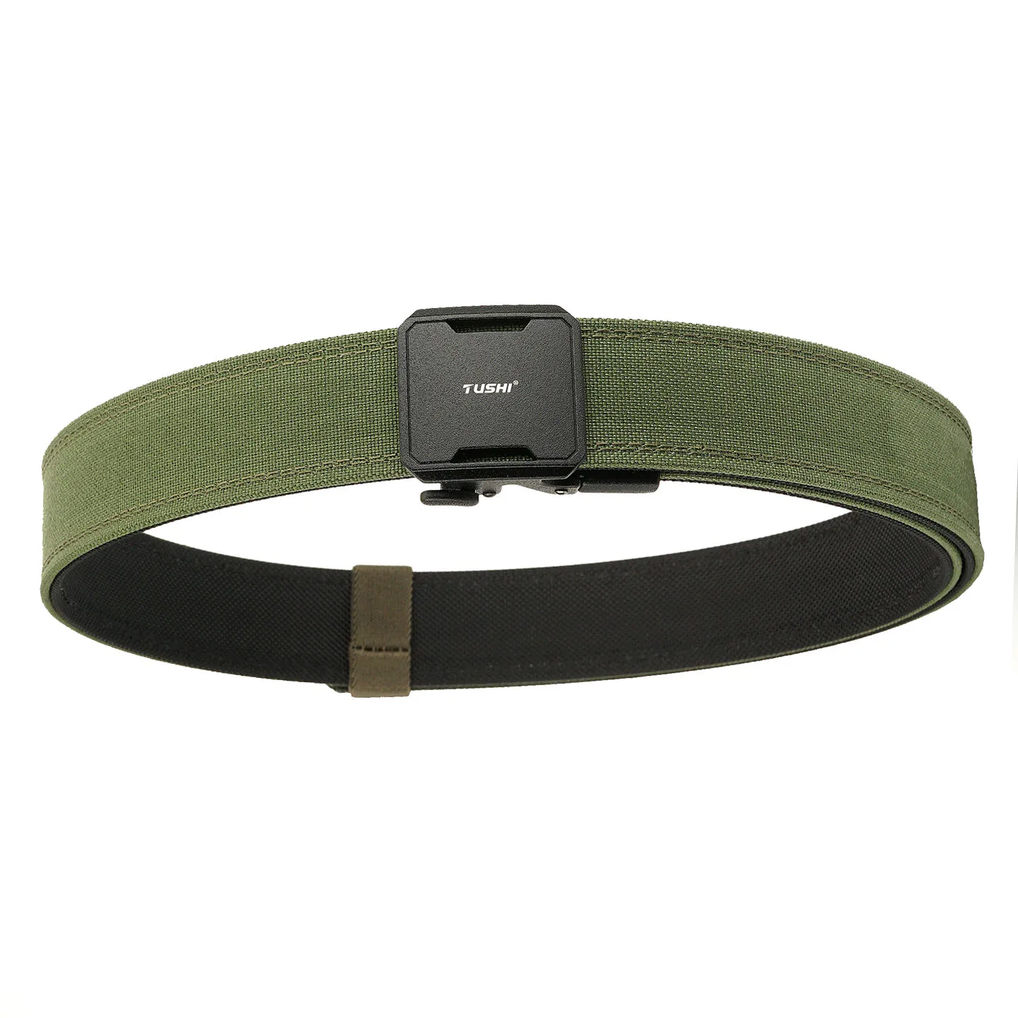 TUSHI Gürtel, harter taktischer Gürtel für Herren, Waffengürtel, EDC, Zinklegierungsschnalle, IPSC 1100D Nylon, Outdoor-Sportgürtel, männlicher Militärgürtel – Detail 14