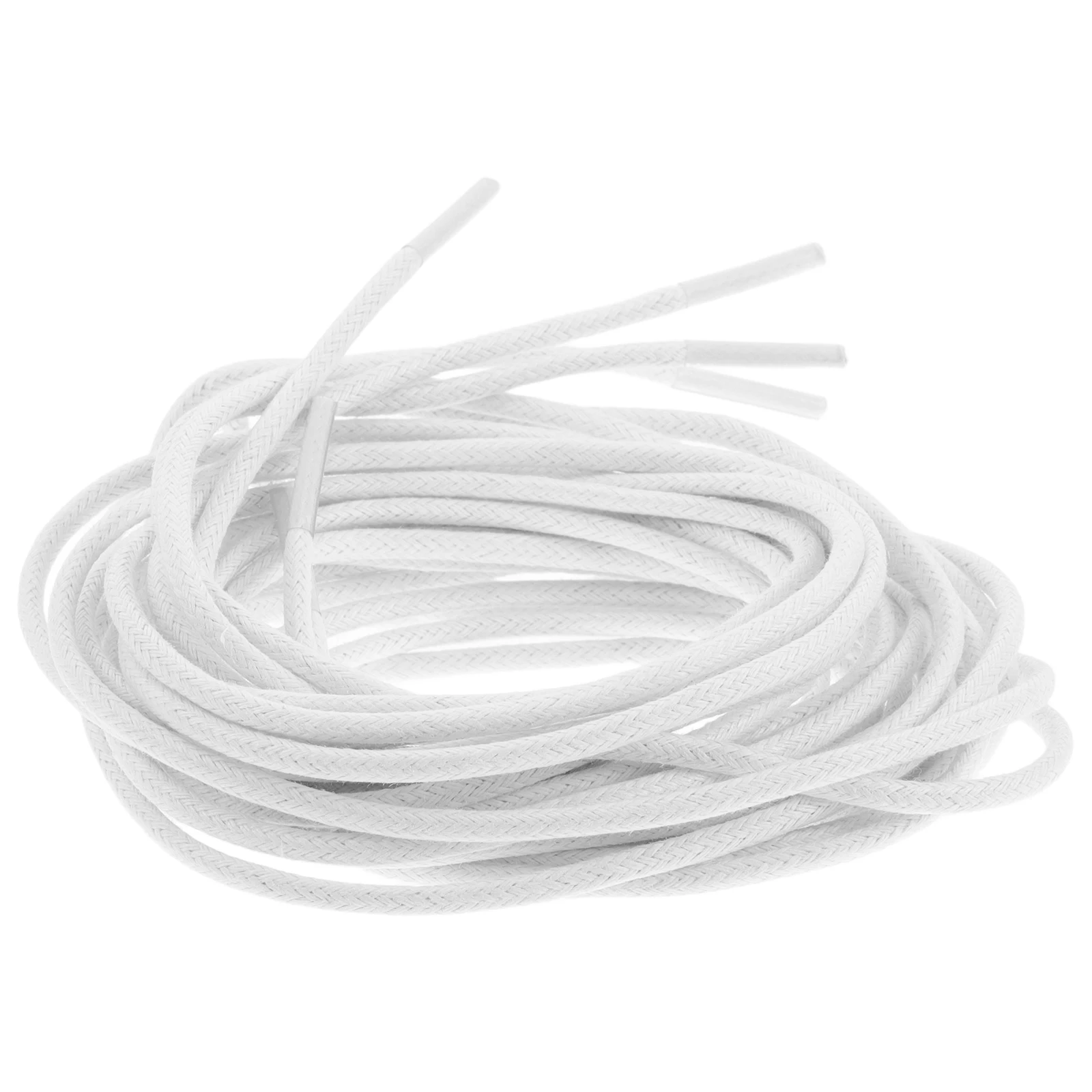 

4Pcs Versatile Round Waxed Shoelaces for Men and Women Elegant Boot Laces and Dress Shoes Practical Shoe Accessories