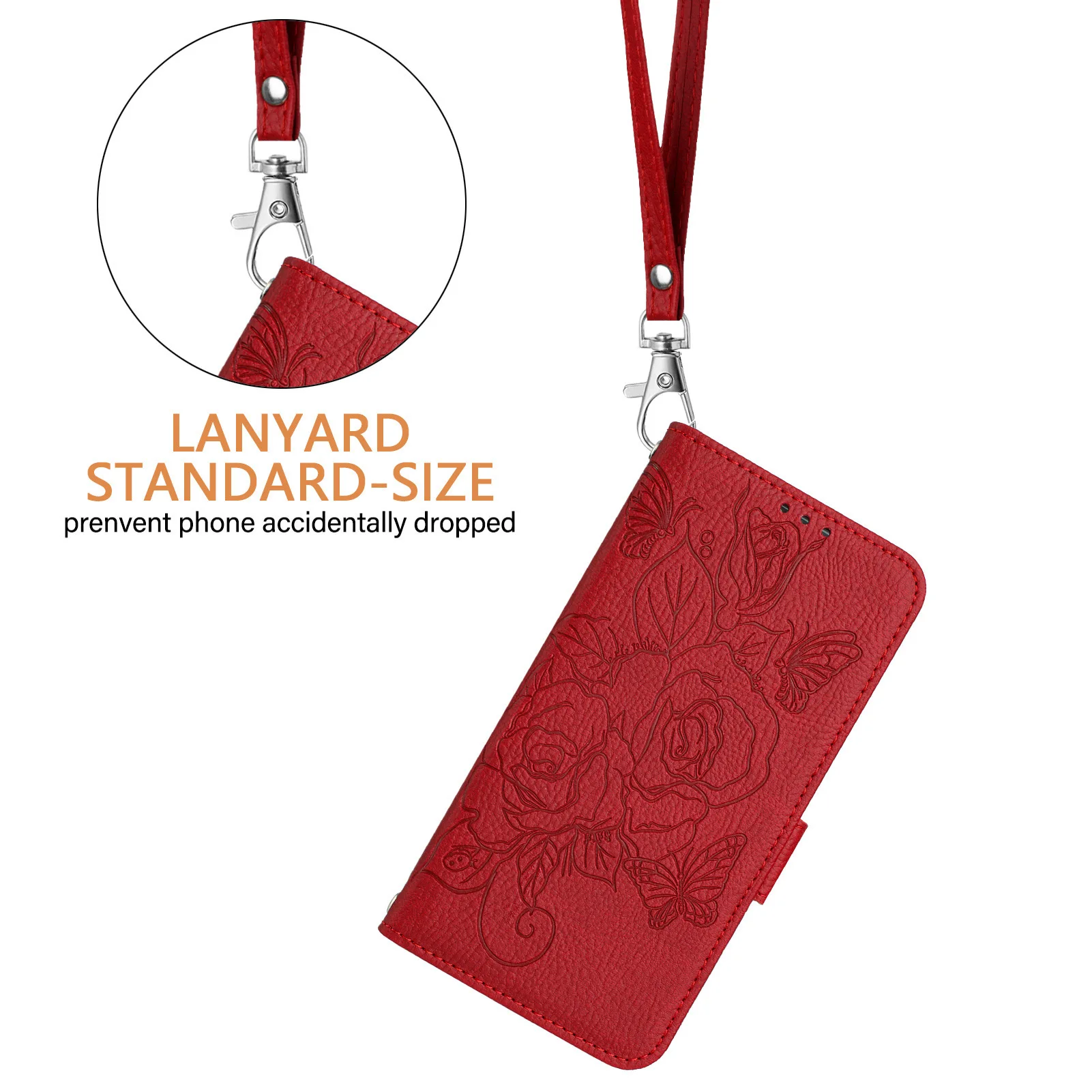 

Crossbody Wallet Case For OPPO Find X8 Pro 5G X7 Ultra X6 X5 Lite X3 Luxury Leather Shoulder Strap 3 Cards Book Flip Cover