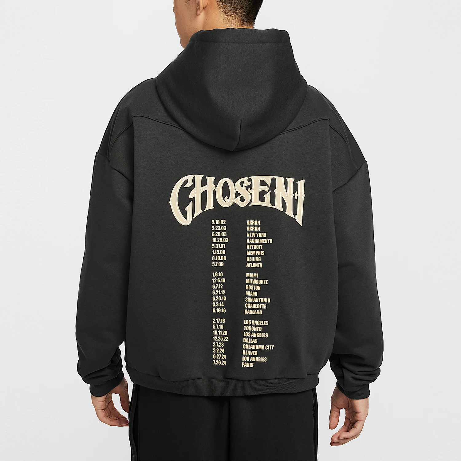 Nike genuine Mens Hooded Printed Warm-up Sweatshirt IH8820-045
