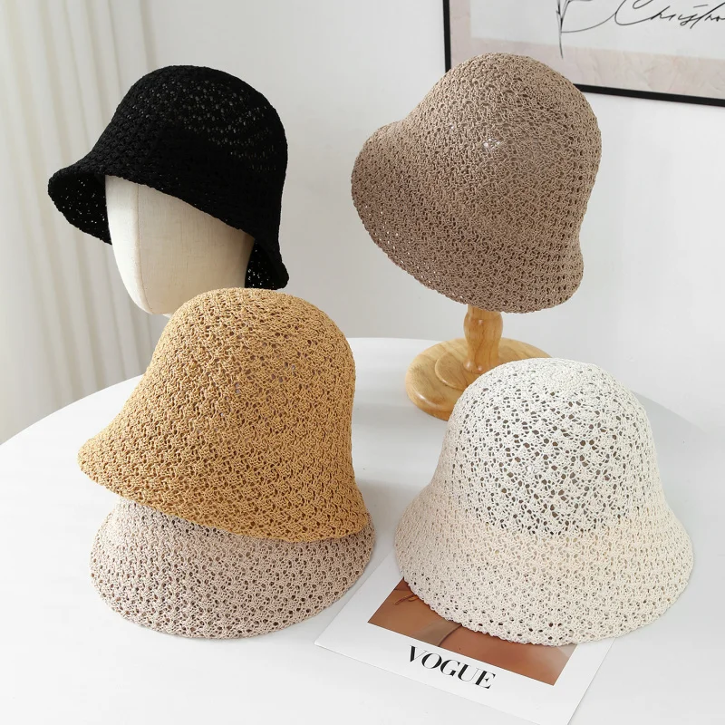 Sommermode Personalisierter Fischerhut, Strand-Sonnenhut, Neuer Bucket Hat für Damen, Reise-Freizeithut für Outdoor-Aktivitäten
