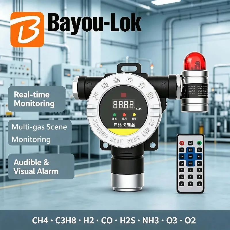 Industrial Dust Detector Real Time Dust Concentration Monitor Alarm High Accuracy 25W 1 Year Factory Workshop Baghouse