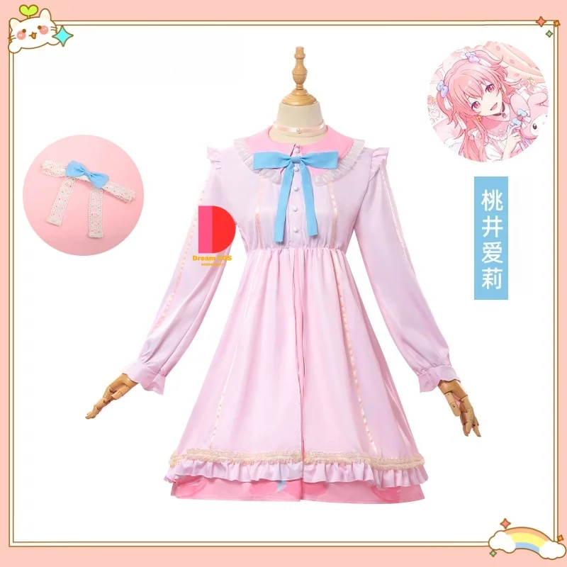 

Momoi Airi Colorful Stage Princess Style Co - Branded Role-playing As Game Characters with Identical Outfits Cosplay Costume