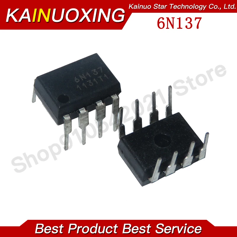 10PCS 6N137 6N136 6N138 DIP DIP8 new original