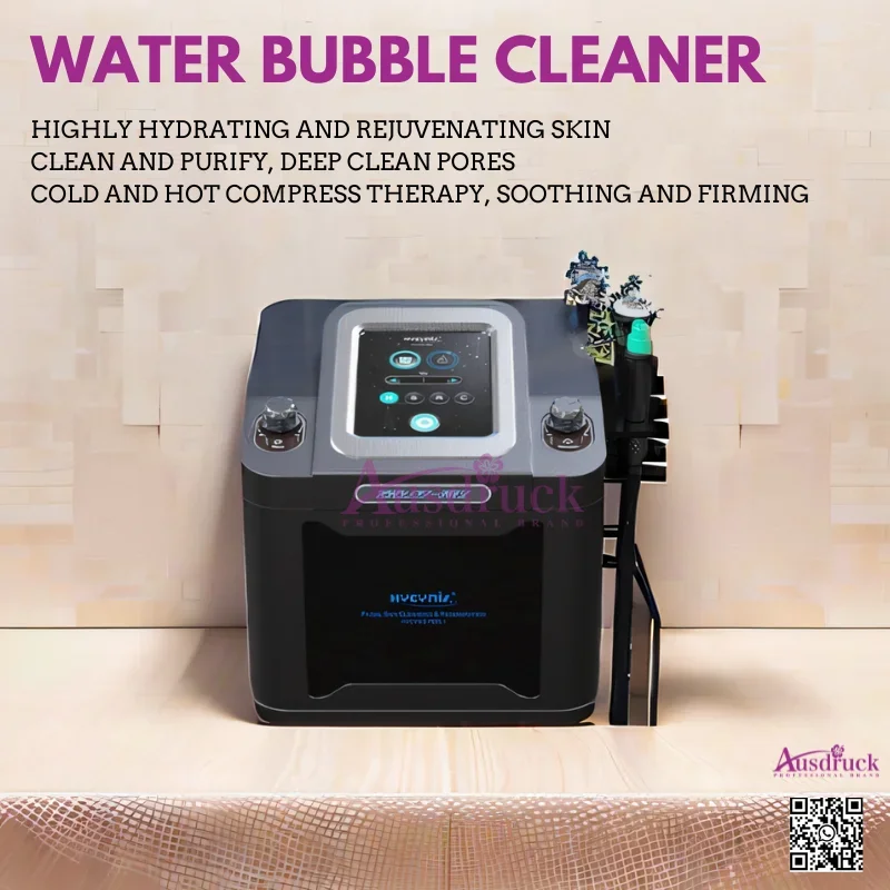 

WATERBUBBLECLEANER: омолаживает кожу с глубоким очищением и горячей/холодной терапией