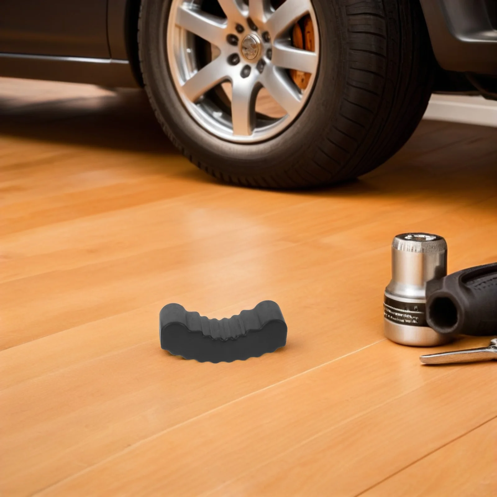 

2 pcs Rubber Jack Pad 6 Ton Floor Jack Lift Adapter Anti-Slip Car Lifting Support For Pinch Weld Frame Rail Protector Auto