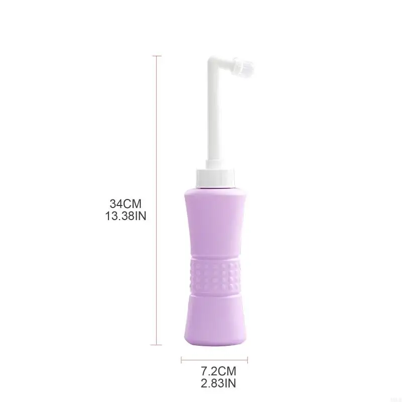 A9LE 500mL Du lịch động cầm tay giữ Bidet Sprayer Cleaner Cleaner Vệ sinh bình xịt Bidets Bidets Chai