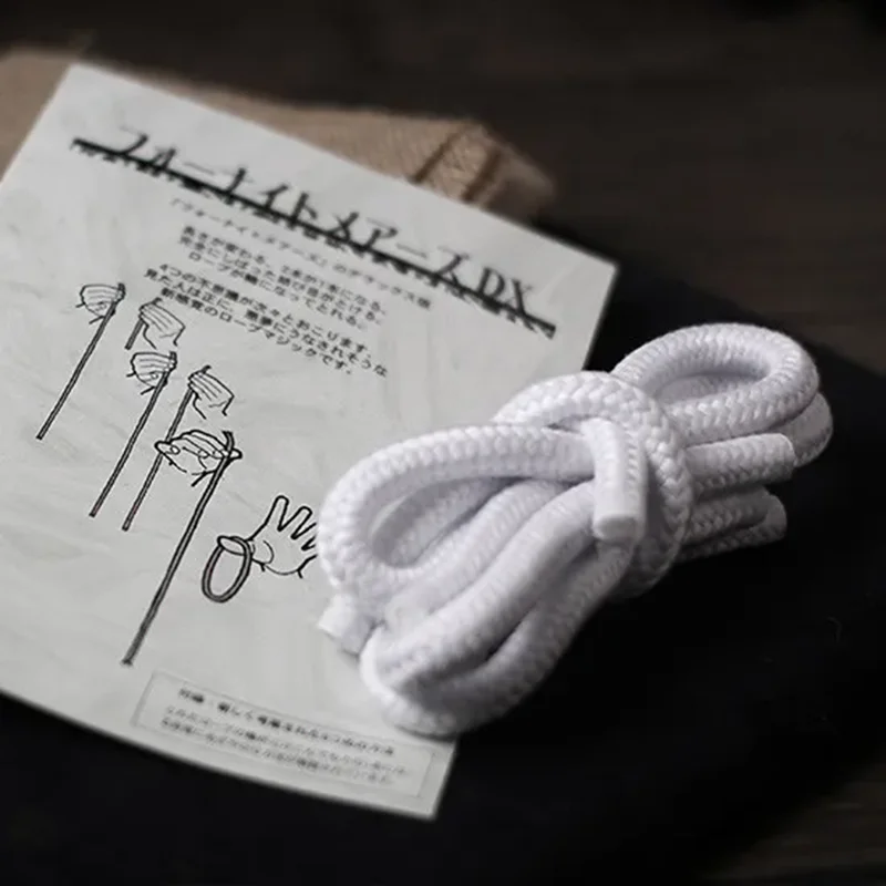 

Deluxe Tenyo Four Nightmare DX Magic Tricks White/Red Color Long Short Rope Illusions Visual Stage Gimmicks Mentalism Props