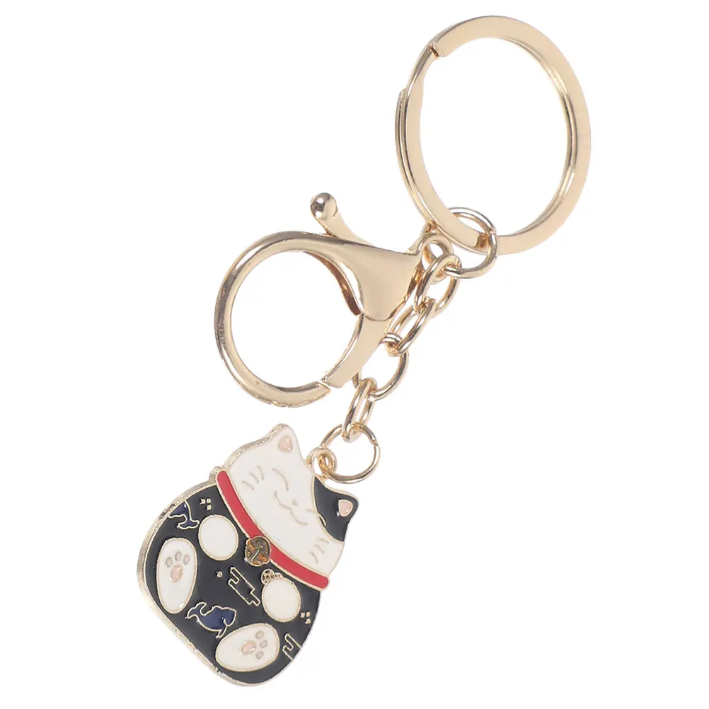 

Lucky Japanese Cat Portable Bag Luck Cat Keychain Pendant Cute Decorative Pendant Keychain Keychains Gifts Decorative Charm