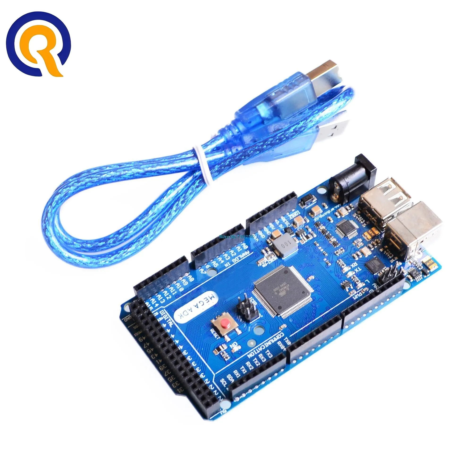 

1set=1pcs ADK Mega 2560 2012 ARM Version Main Control Board + 1pcs USB cable, Compatible with (Google ADK 2012) for