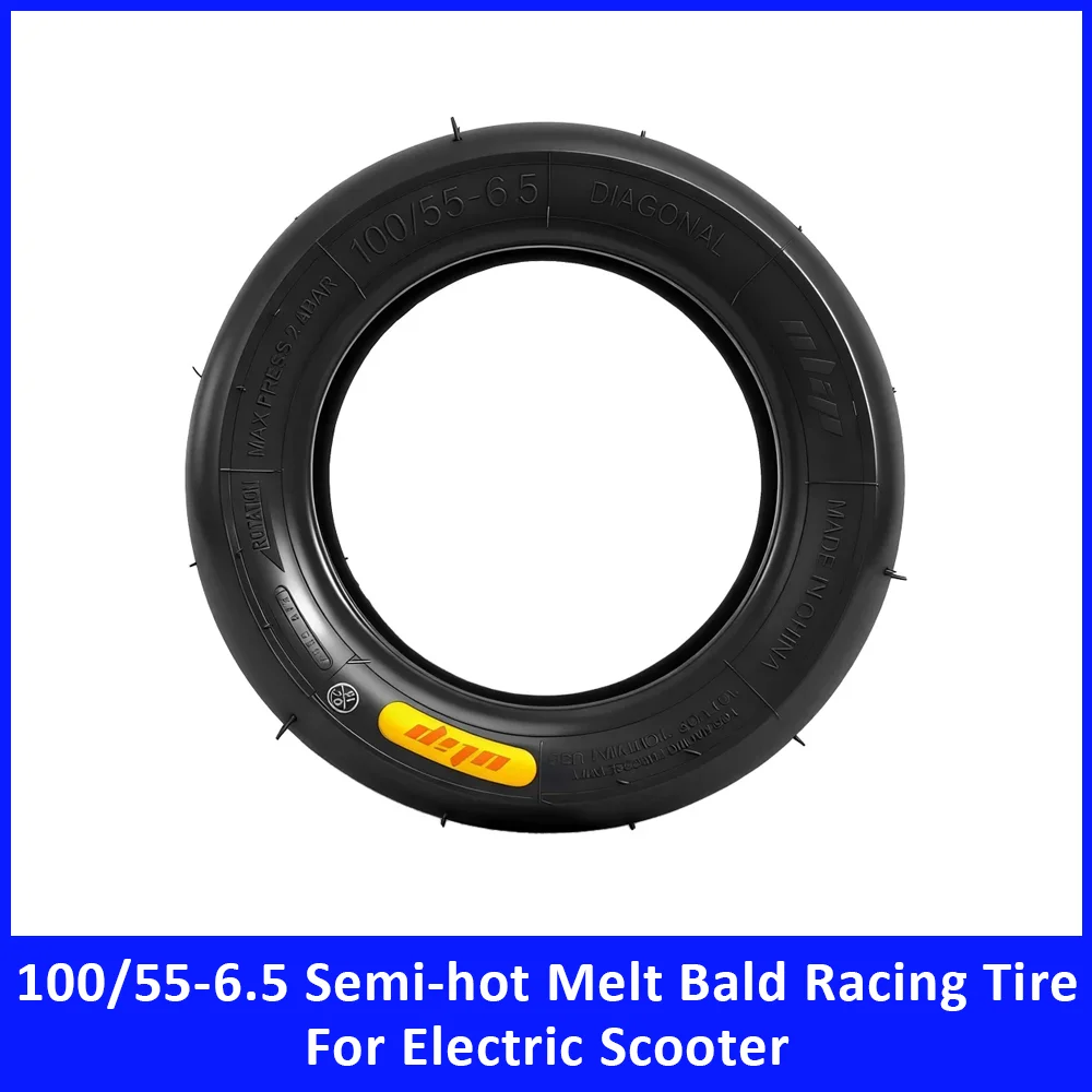 

Semi-Hot Melt Racing Slick Tire for Dualtron Ultra2 THUNDER 100/55-6.5 Tubeless Tyre Electric Scooter Accessories Tire Parts