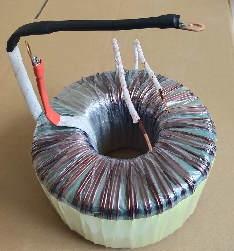 Pure Copper Low Loss Toroidal Transformer for Power Frequency Inverter