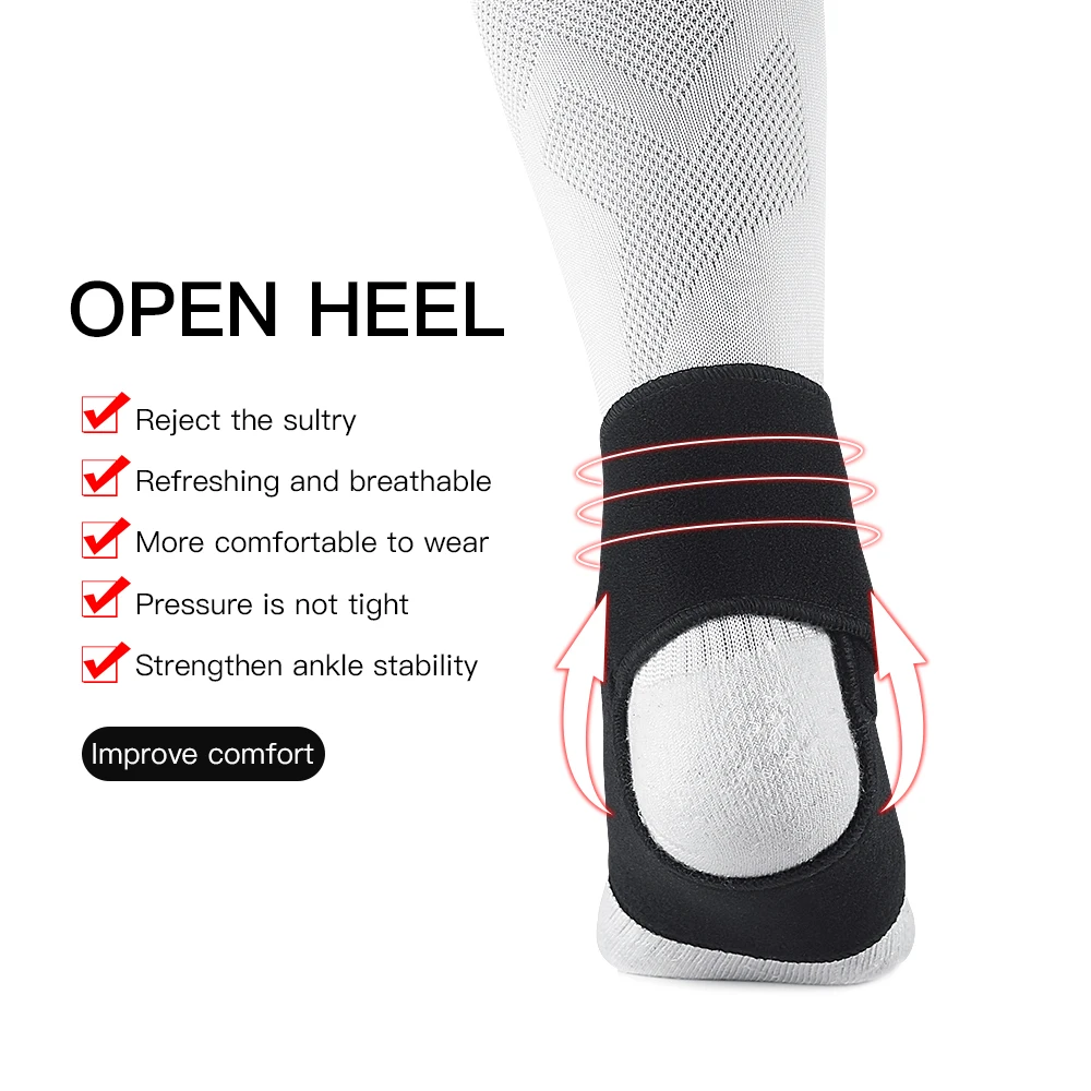 1Pcs Wrap ข้อเท้าข้อเท้าผู้ชายผู้หญิงการบีบอัดอุปกรณ์พยุงข้อเท้า Breathable ข้อเท้ารั้ง Stabilizer กีฬาข้อเท้า Guard