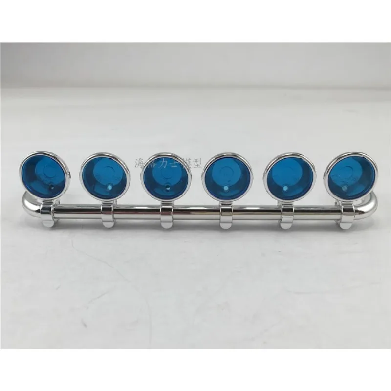 6 Lamp Holders Roof Row of Lights for 1/14 Tamiya RC Truck Car For scania R730 R620 R470 56323