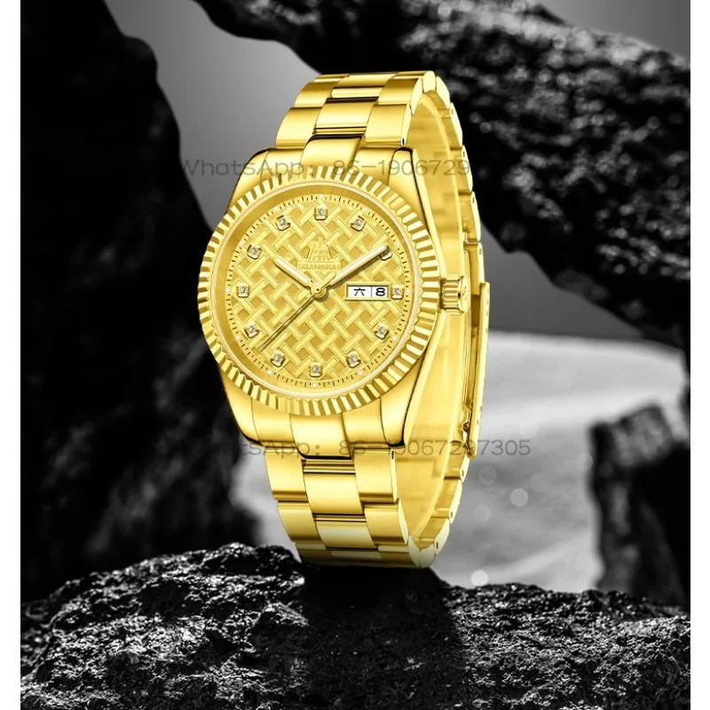 Time Island Watch 1 Store Shanghai Watch Automatic Mechanical Retro Luminous Gold Age Watch