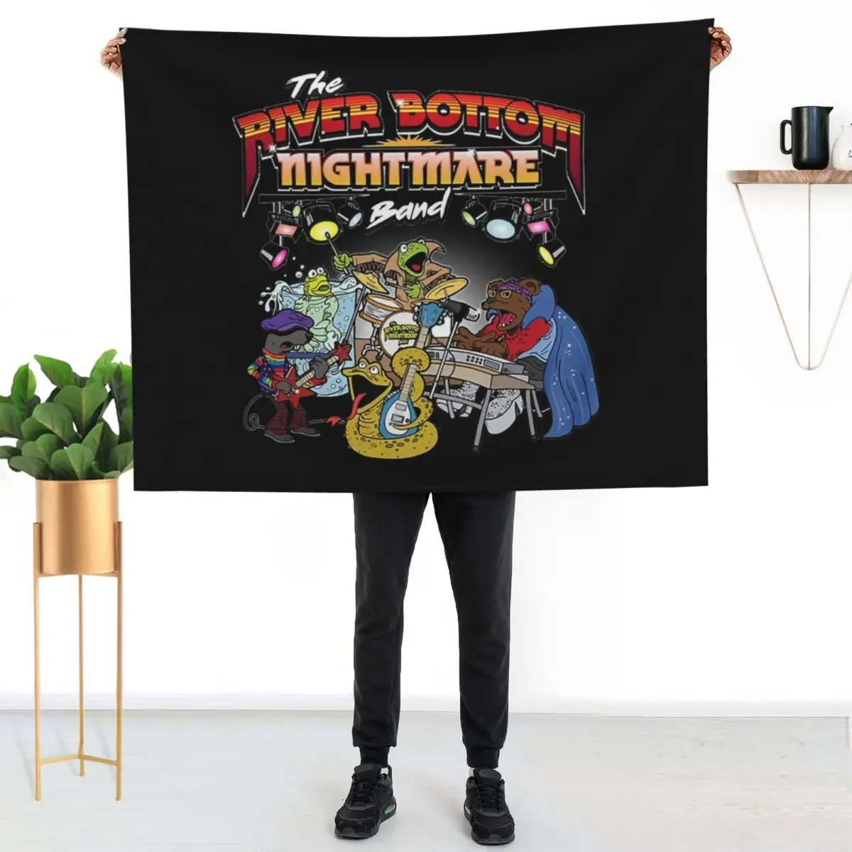 River Bottom Nightmare Band 5 Throw Blanket manga Winter beds Shaggy Kid'S Thermals For Travel Soft Plaid Blankets