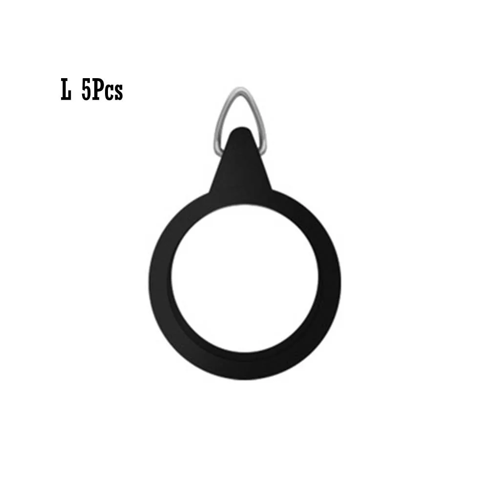

Metal Holders Fishing Hook Holders Rod Hook Rubber Rings Keeper Rubber+Metal S/M/L Black+Golden Elastic Hot Sale