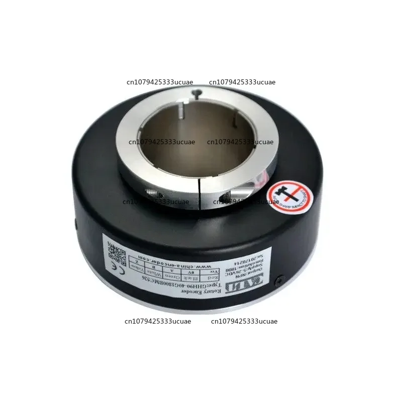

GHH90 30mm 35mm 40mm Hole Hollow Shaft 5V Line Driver Output Elevator Encoder 200 500 1000 1024 2000 2048 2500ppr