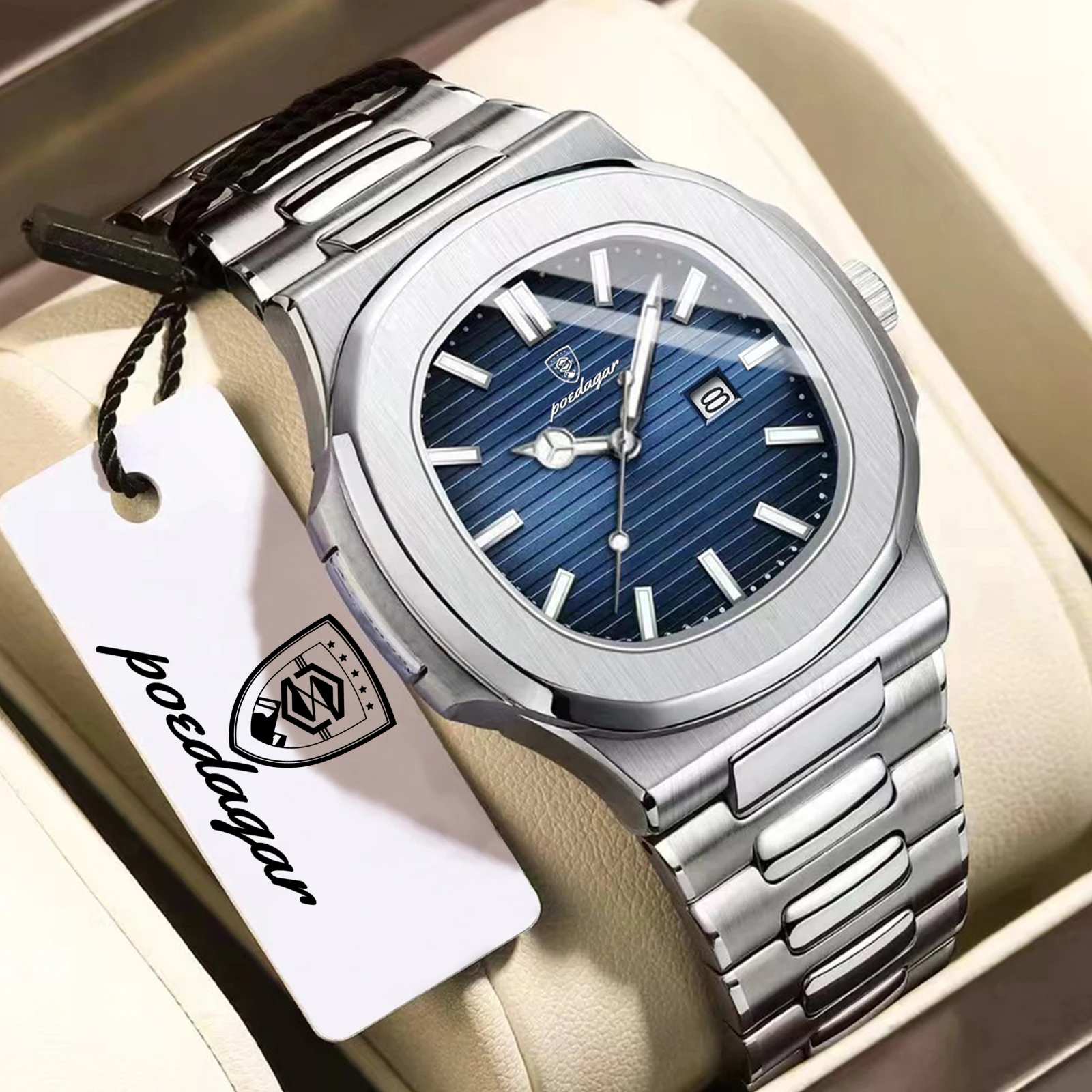 POEDAGAR carré luxe hommes mon - Luxury Watch Cartier avis et prix