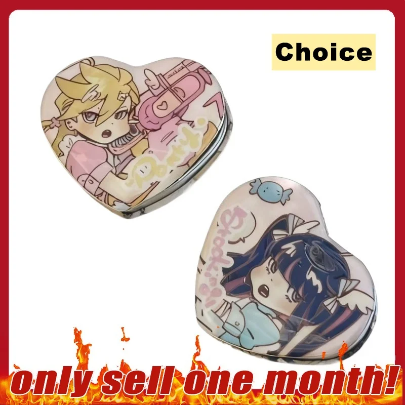 Medias de Anime, periféricos de Ángel, artículos de amor Acg, pantimedias con forma de corazón, anarquía de Metal, buena media, estatuilla de anarquía, insignia, juguetes para niña