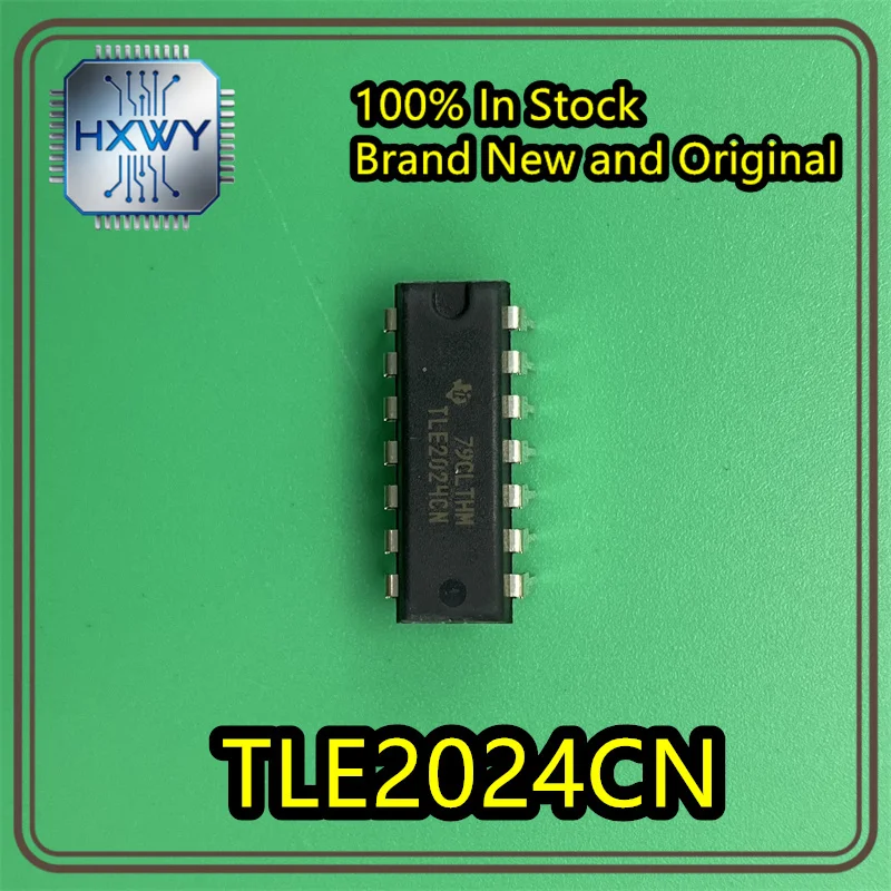 (5/20 pieces) TLE2024CN TLE2024 PDIP-14 Quad JFET Input Operational Amplifier Chip Brand New Original Stock