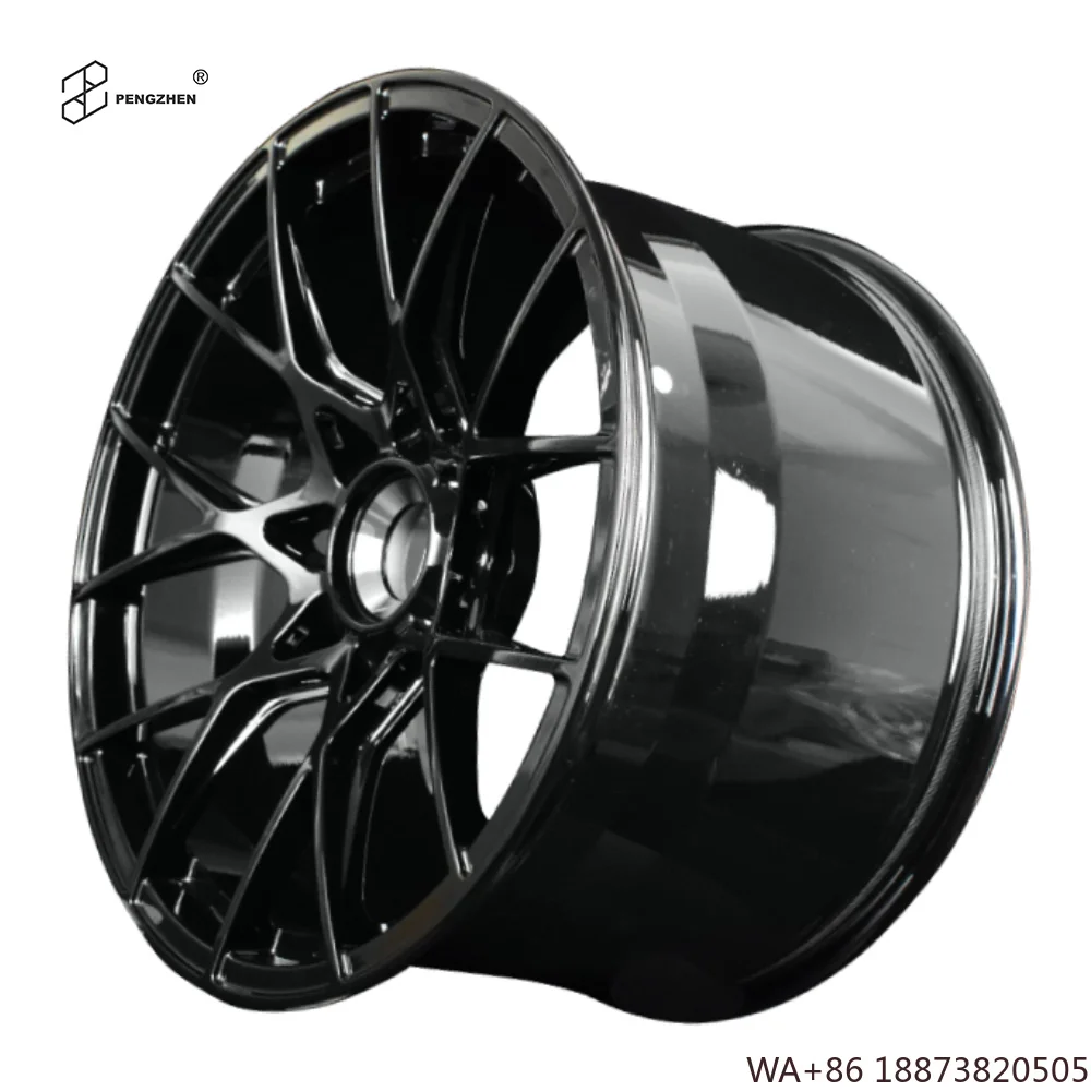 For  New Design Gloss Black Concave 20 21 22 Inch Staggered Centerlock Custom Forged Wheels for Porsche 992 Gt3 RS
