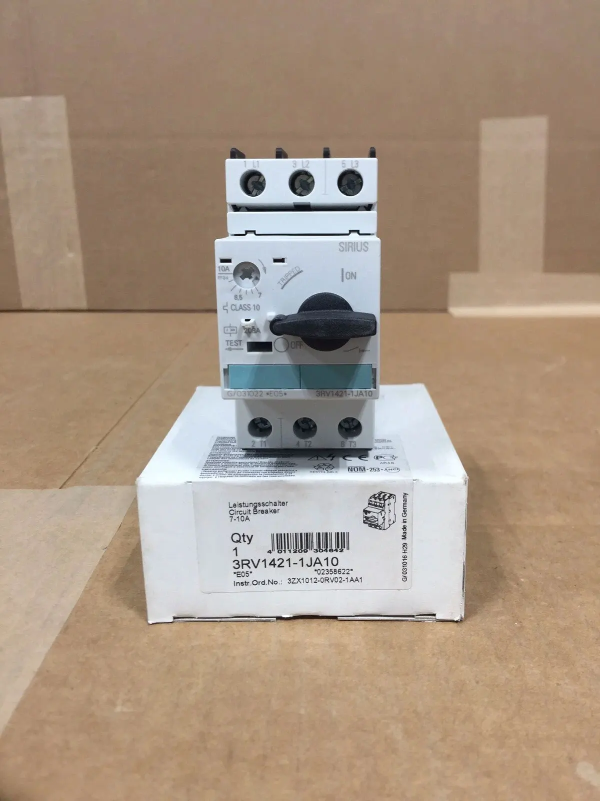 

Совершенно новый 3RV1421-1JA10 3RV1421-1EA10 3RV1321-1EC10 3RV1321-1JC10. Гарантия один год.