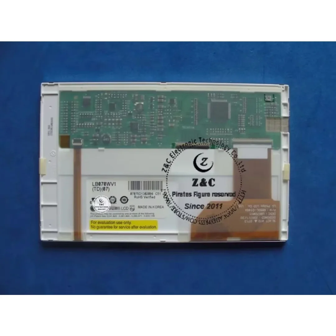 

LB070WV1(TD)(07) LB070WV1-TD07 Original 7 Inch LCD Display for Industrial Equipment