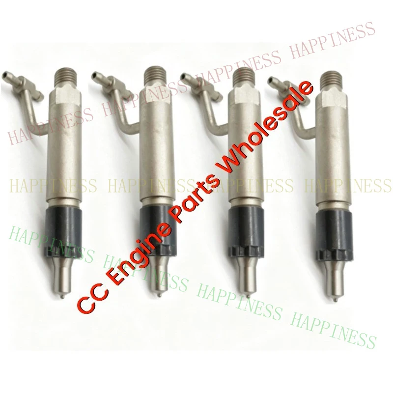 RN+    4 Fuel Injector For Komatsu 3D84E-3 3D88E 4D84E-3 4D88E-3 Engine PC35R-8 PC45R-8