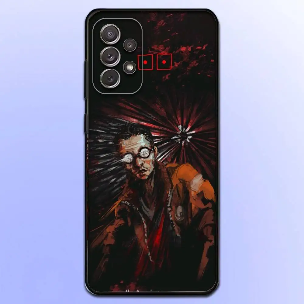 D-Disco E-Elysium Game Phone Case For Samsung S 25,24,23,22,30,21,10,9,Ultra,Plus,Lite,FE,4,5 G Soft Black Case