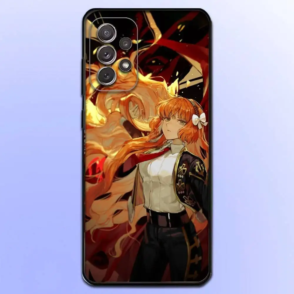 حافظة هاتف L-Limbus Company Quixote Butterfly لهاتف سامسونج S 25,24,23,22,30,21,10,9,Ultra,Plus,Lite,FE,4,5G حافظة سوداء ناعمة