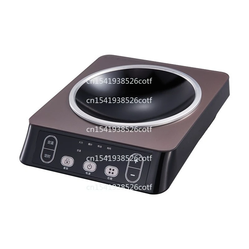 3500W High-Power Stainless Steel Intense Stir-Fry Induction Cooker for Home Use, In Stock for Wholesale