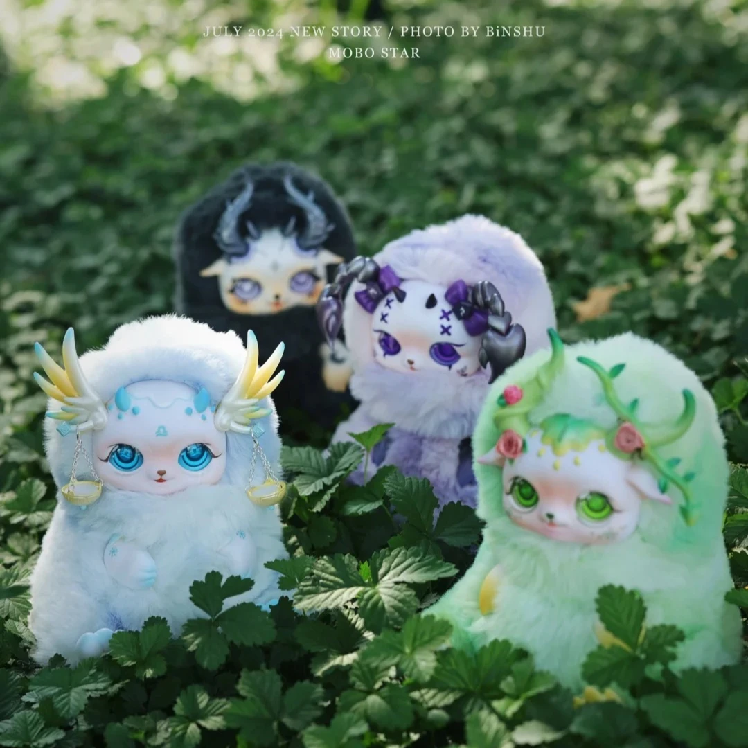 

Vinyl Doll Blind Box Twelve Constellation Series Mysterious Box Cute Handmade Decorative Pendant Doll Kawaii Gift Plush Toy Doll