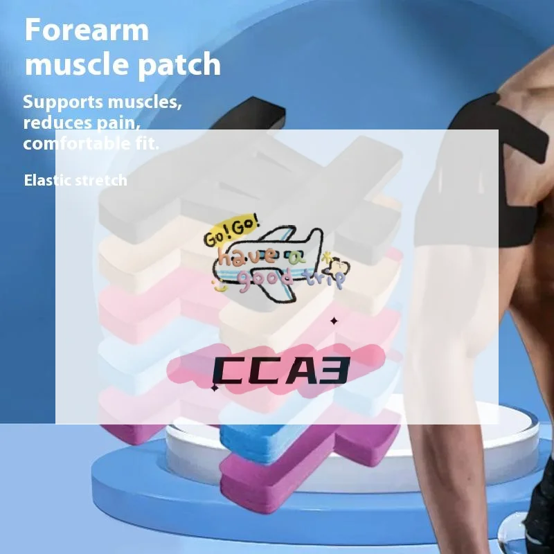 

1/2 Pcs Precut Kinesiology Tape Shoulder Pain Relief Breathable Waterproof Adjustable Shoulder Support Elastic Athletic Tap