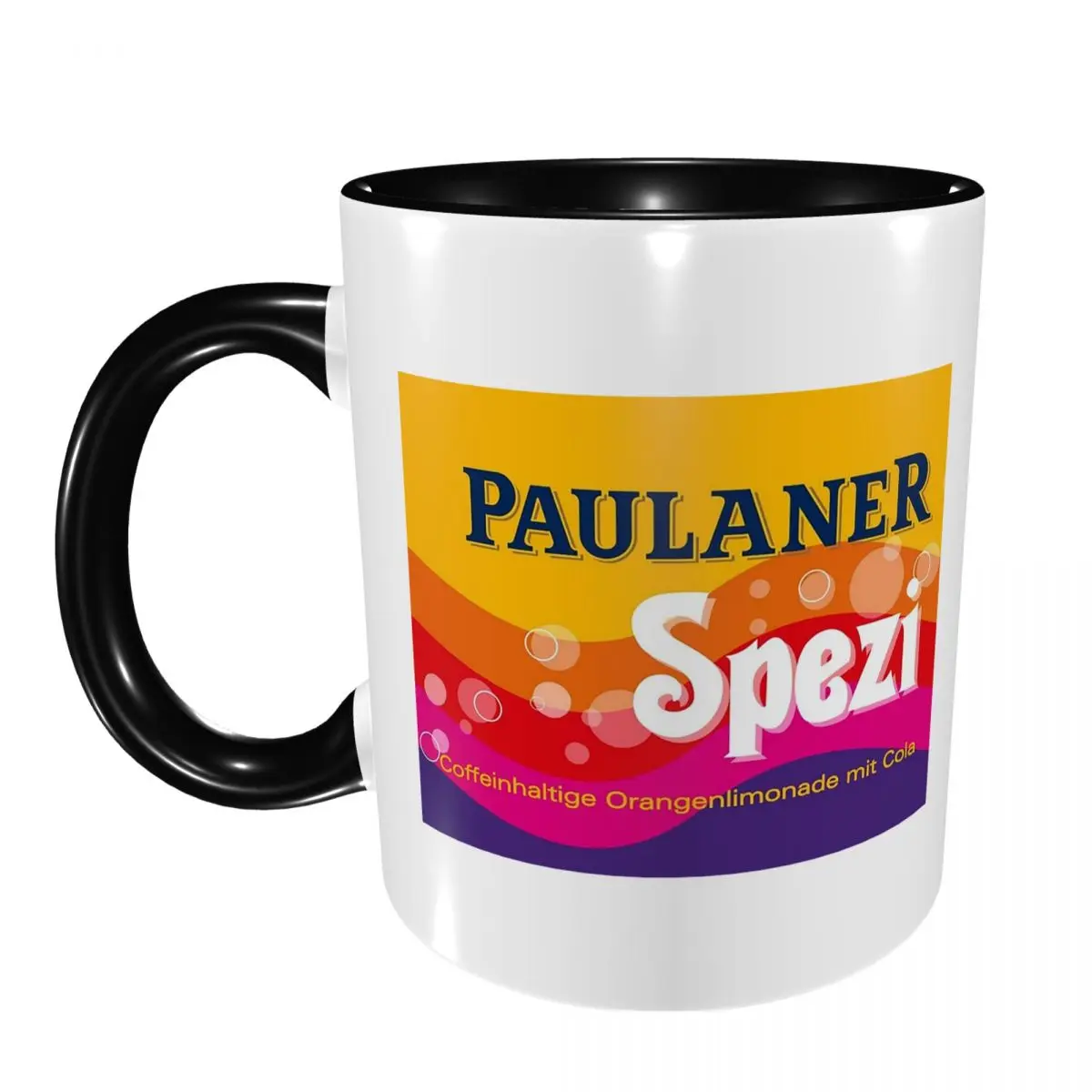 

PaulanerSpezi Munich Mug Funny Ceramic Coffee Cups Tea Mugs Milk Cup Drinkware Gift for Friends